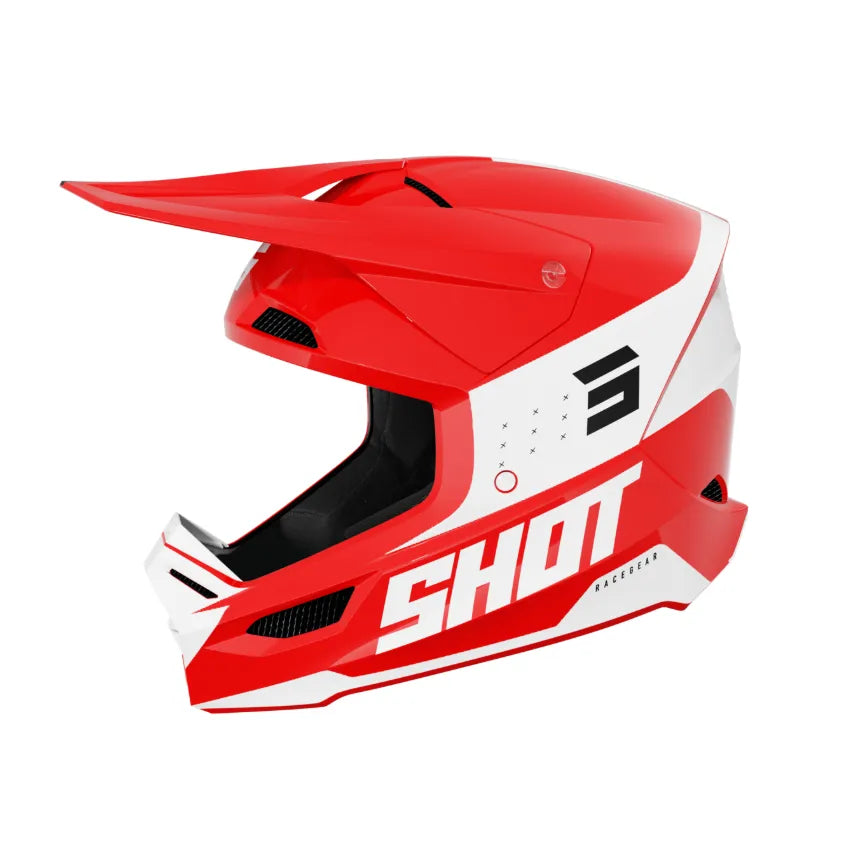 Casque Shot Race Gear - Furious League rouge