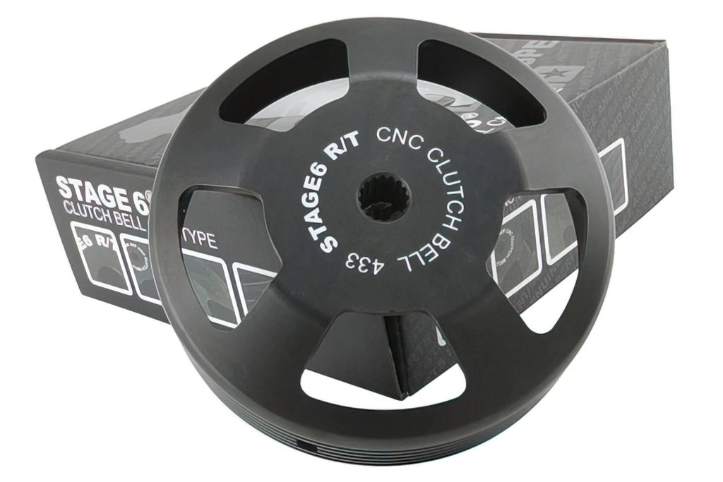 Clutch Bell Stage6 R/T CNC 460 107mm (Piaggio / GY6 / Honda / Kymco) - Cloche d'embrayage Stage6 R/T CNC 460 107mm (Piaggio / GY6 / Honda / Kymco) - S6-5514017