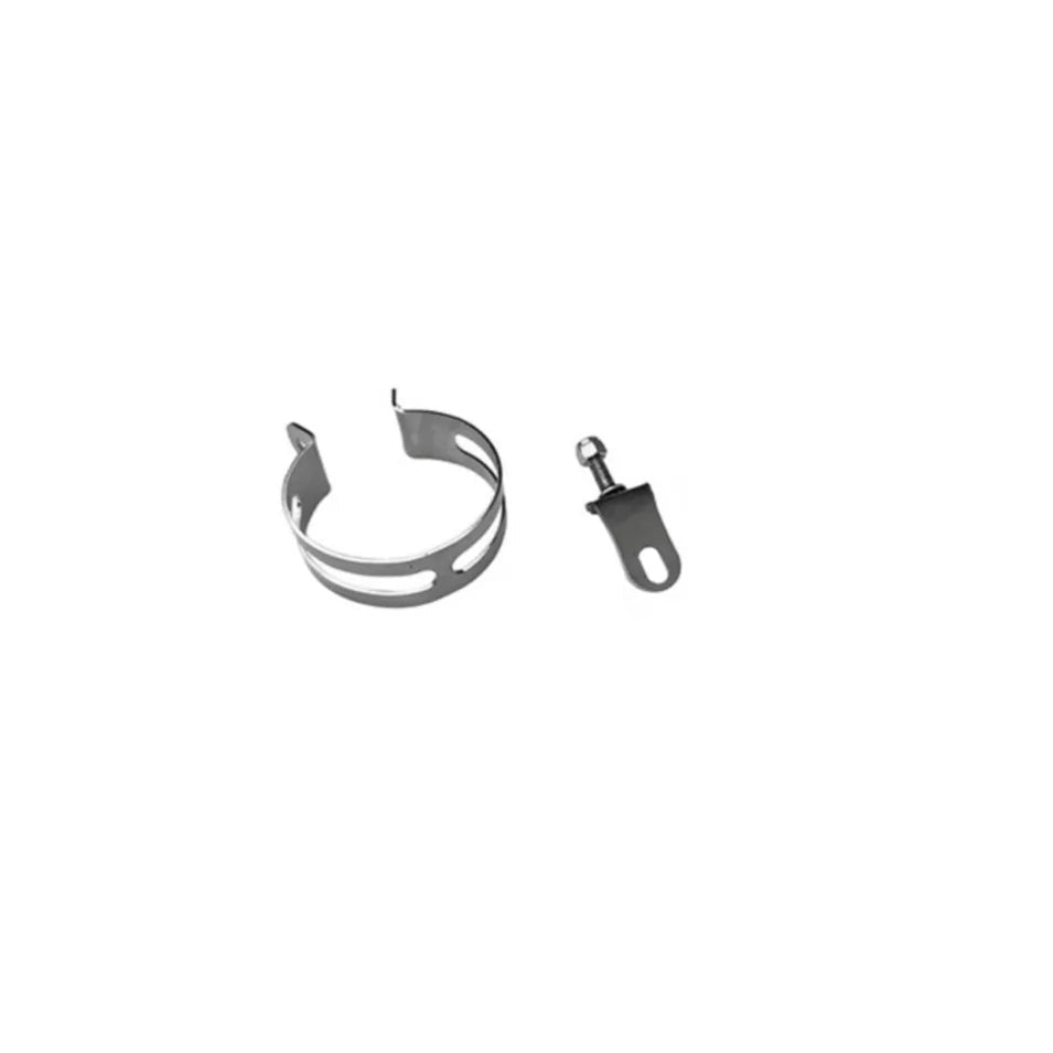 Collier de silencieux ELGICA avec support (Droit) - AS03