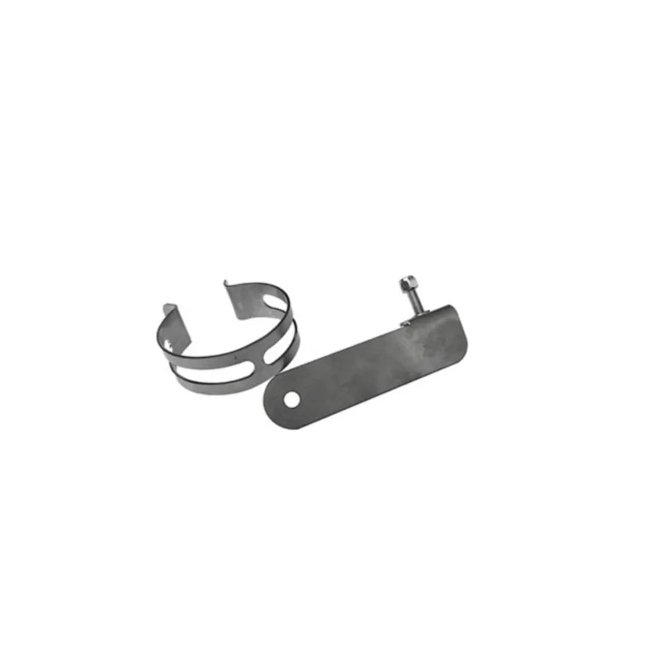 Collier de silencieux ELGICA avec support (Long) - AS02