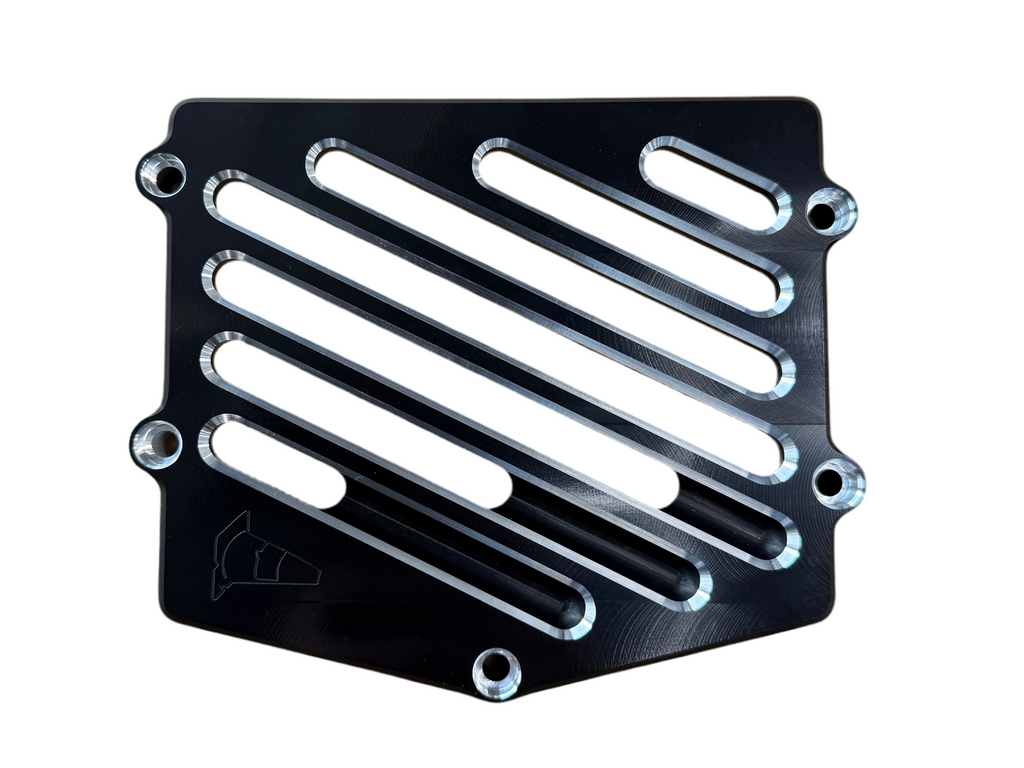 Radiator Cover Black V2 CNC (Bws/Zuma 50F & 50X) 2012+