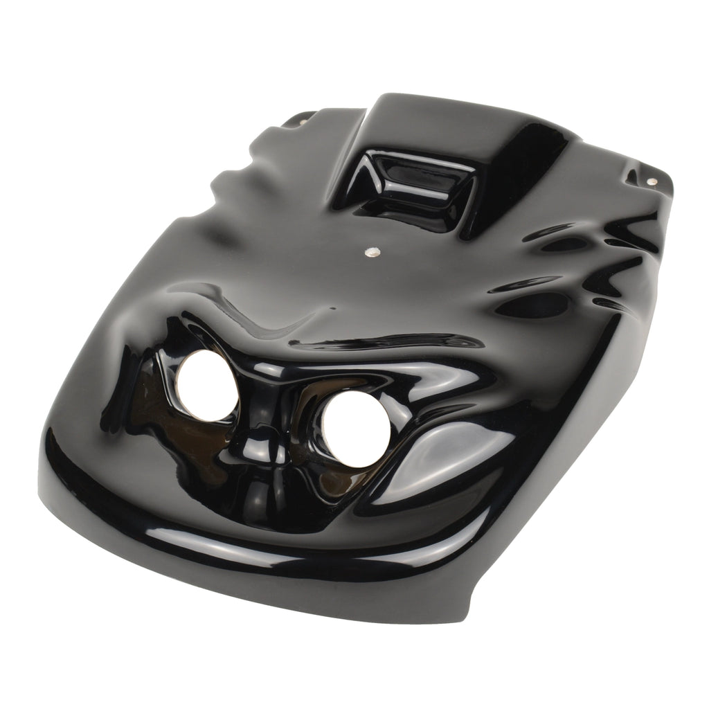 Face avant Greenwood 2 noire en fibre de verre pour Yamaha BWS / Zuma 50 2002-2011
