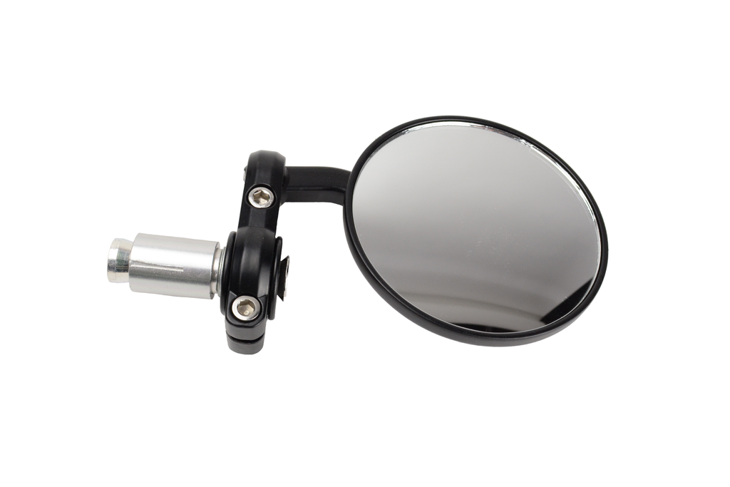 Bar End Mirror Black Universal (7/8) - Miroir d'extrémité de barre noir universel (7/8) - SCT-BE0014/RH