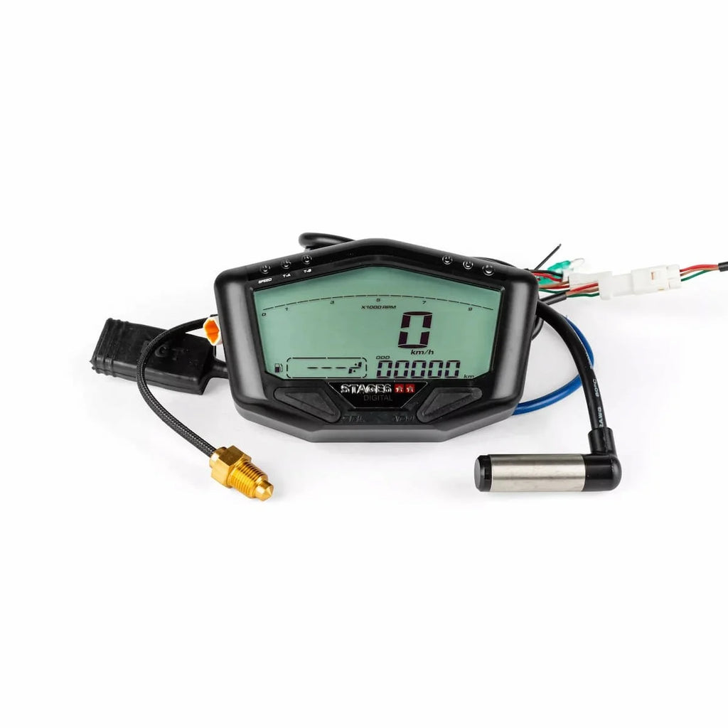 Digital Speedometer Stage6 R/T MK2 (Black) - S6-4081/BK