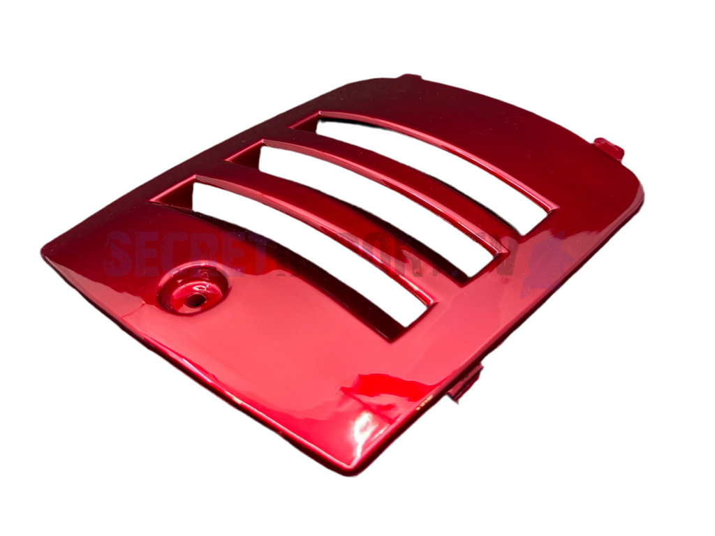 [#3] Crystal Red Oil Tank Cover Adly OEM (Adly GTC)
