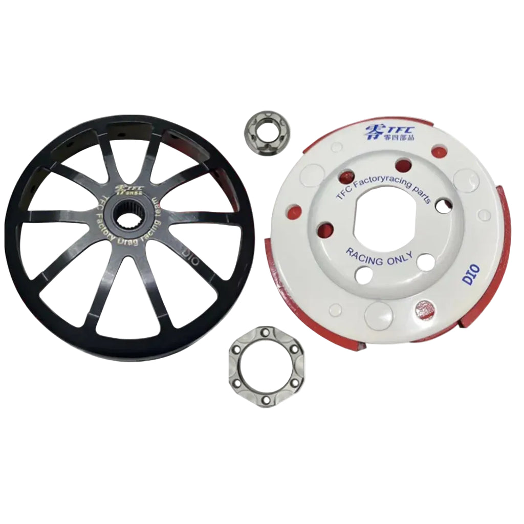 Embrayage TFC Racing 107 mm (Honda Dio / GY6 50cc)