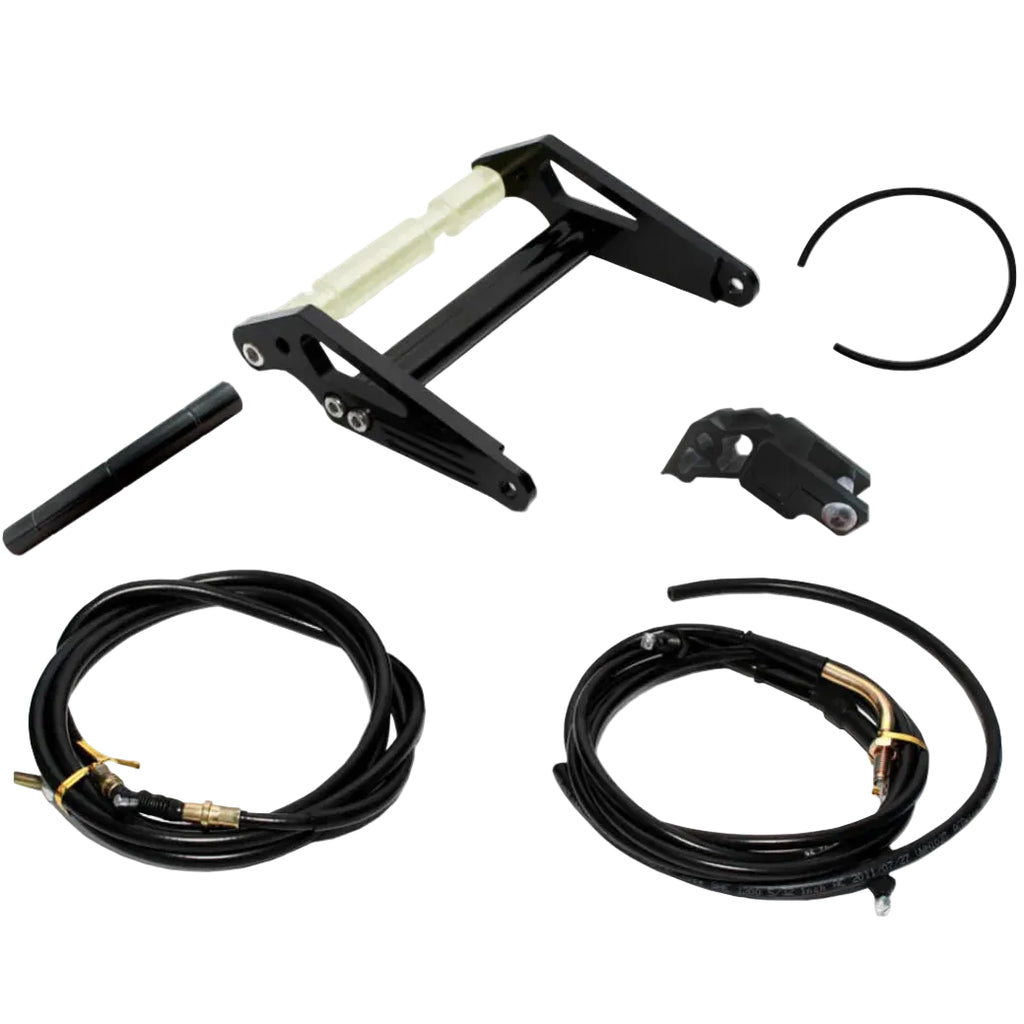 Extension de châssis NCY 6,5 po pour Honda Ruckus NOIR - 0300-0106