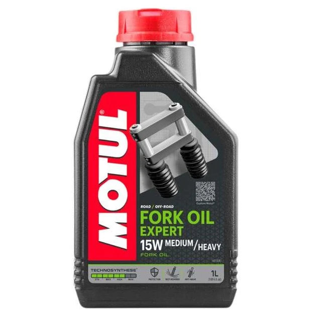 Huile de Fourche Motul Expert Fork Oil 15W Medium/Heavy (1L)