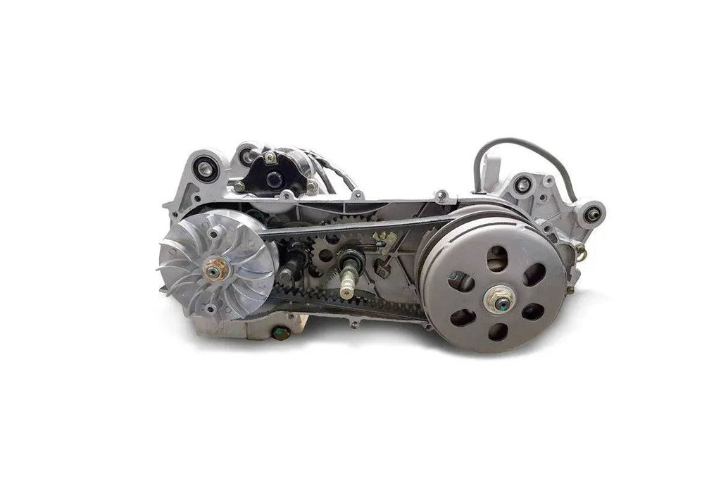 GY6 150cc Complete Engine Long Case (Grey) - Carter Moteur Complet Gris ...