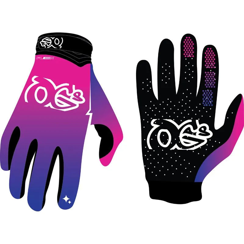 Gants MX Flex – Rose/Bleu