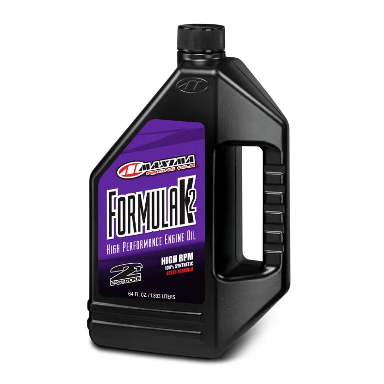 Huile 2 temps Maxima Formula K2 100% synthétique Racing Premix (1.893L) - 22964