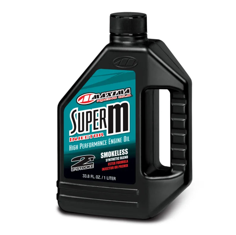 Huile 2 temps Maxima Super M Smokeless Injector (1L) - 28901
