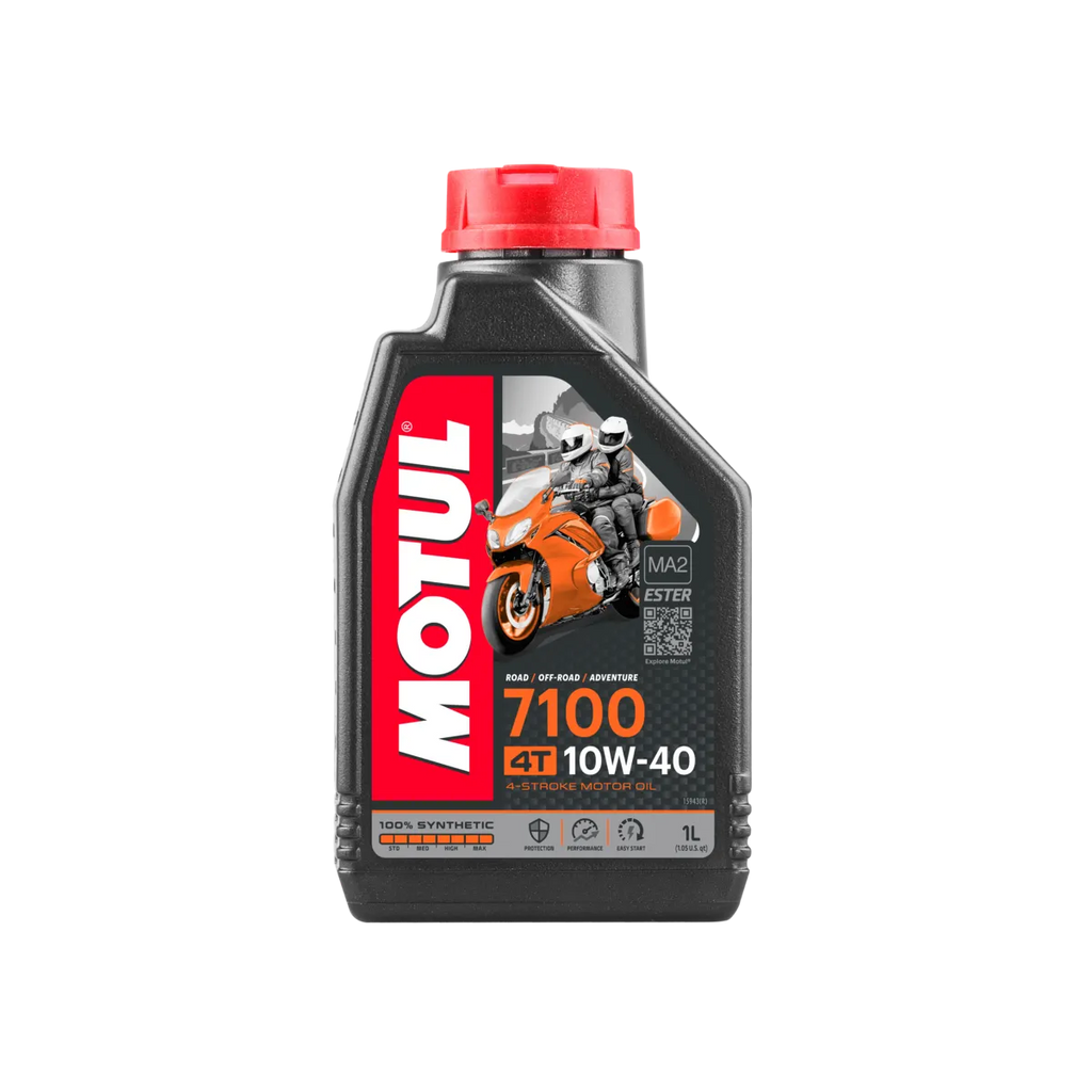 Huile Moteur Motul 7100 10W-40 4T 100% Synthétique - 27-L542