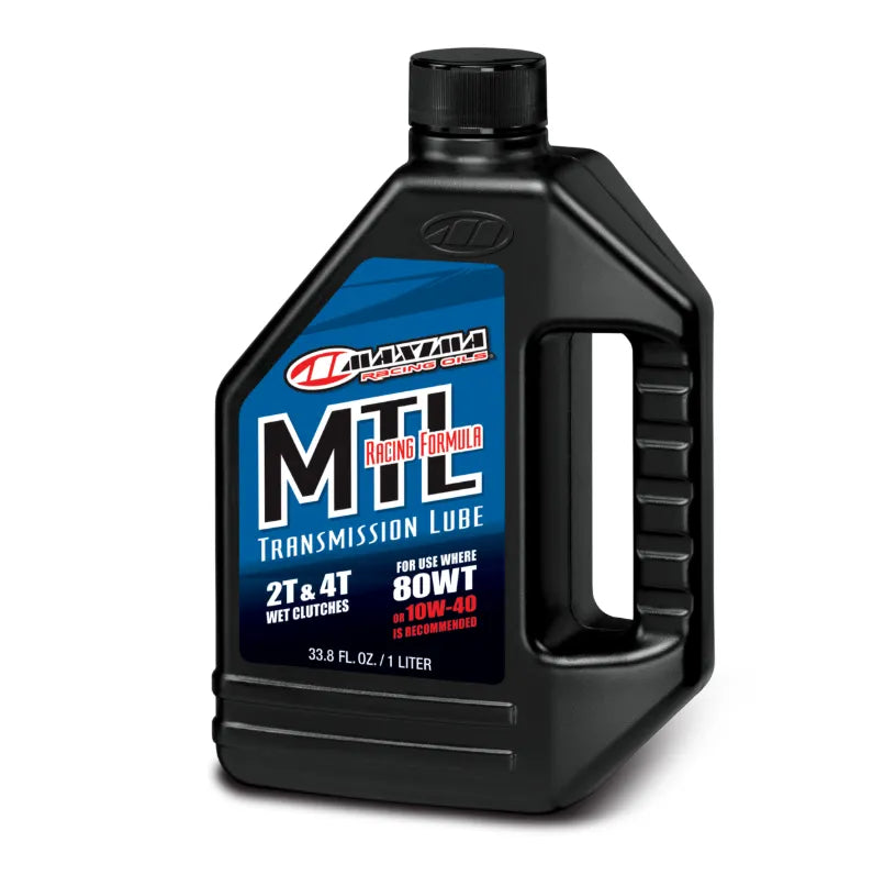 Huile de transmission Maxima MTL-R 80WT pour moteur 2 temps (1L) - 41901