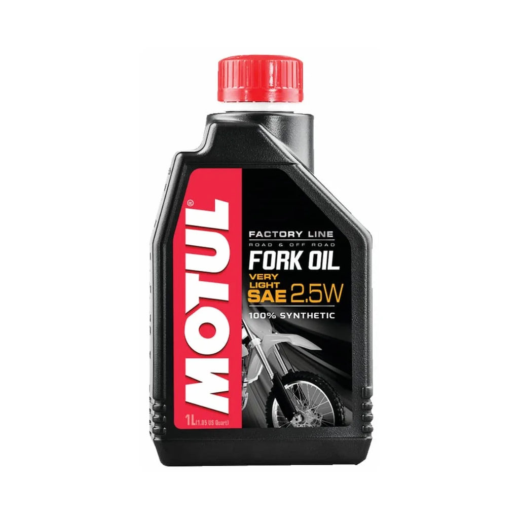 Huile à fourche Motul Fork Oil Factory Line 2.5W Very Light 100% synthétique (1L) - 114441