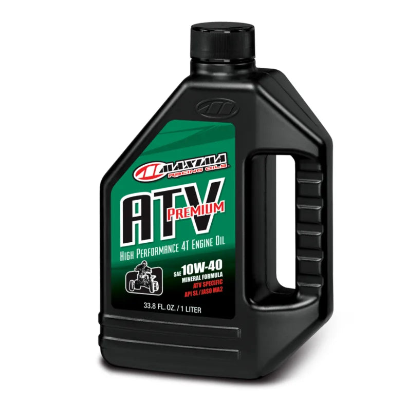 Huile moteur Maxima ATV Premium 4T 10W-40 (1L) - 33901