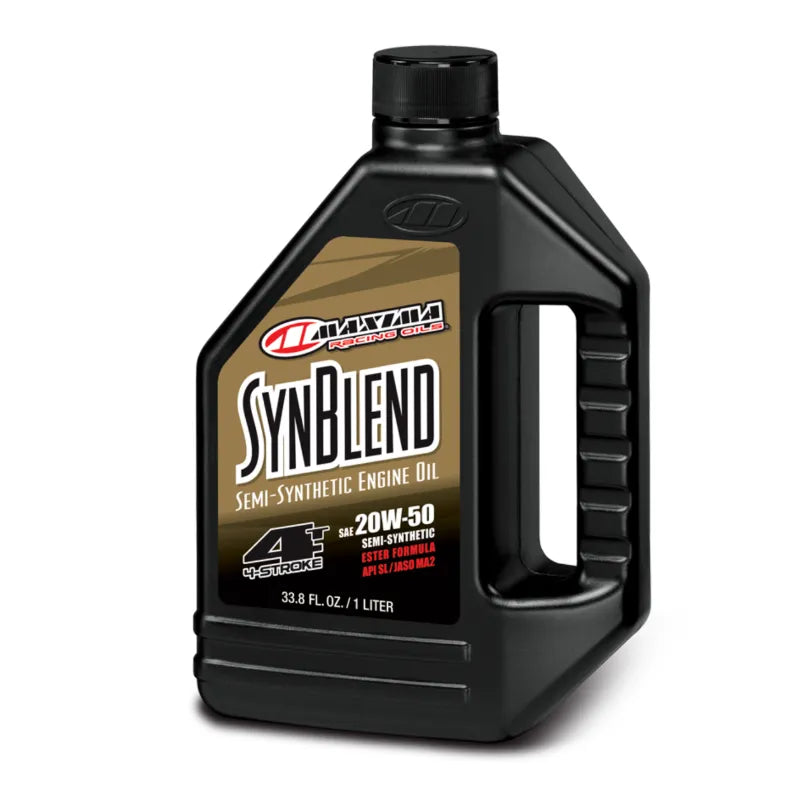 Huile moteur Maxima Syn Blend 20W-50 semi-synthétique Maxum4 (1L) - 35901B