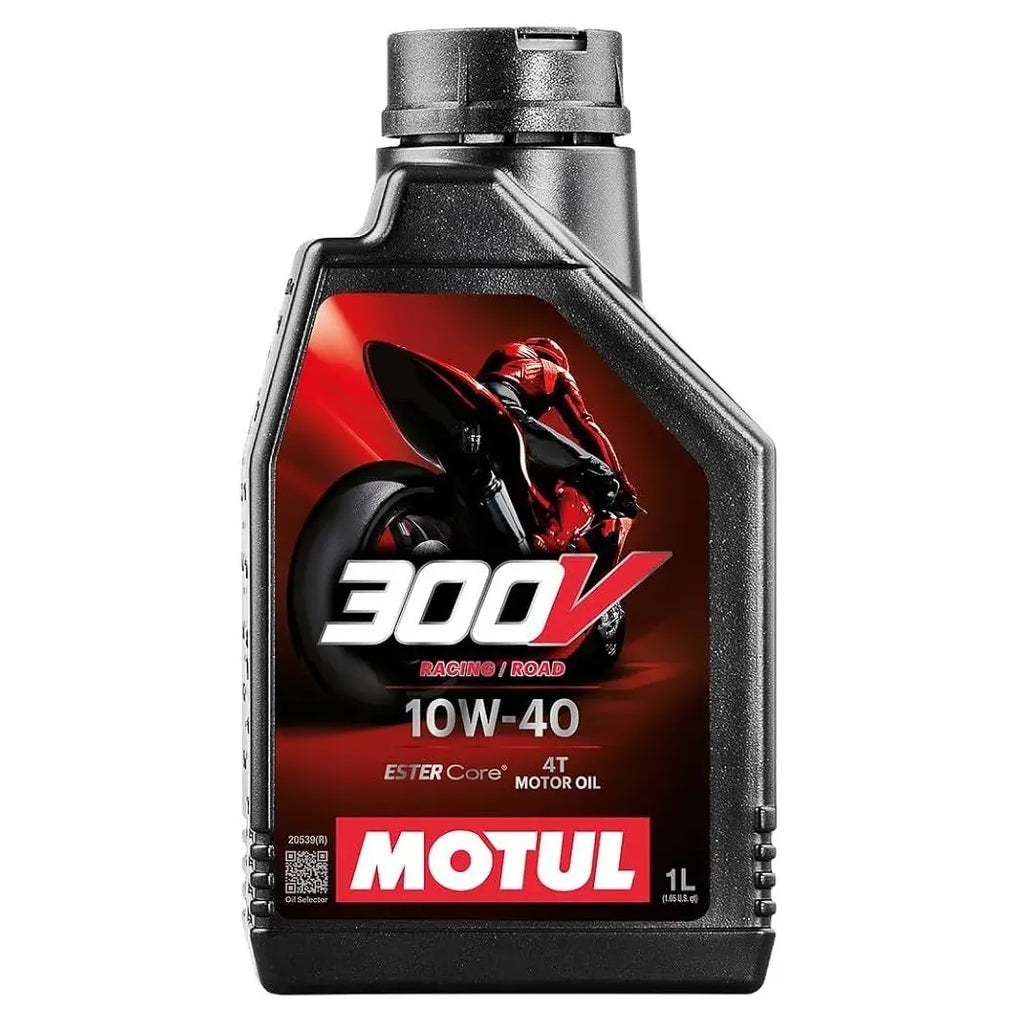 Huile moteur Motul 300V Factory Line 10W-40 100% synthétique (1L) - 104118