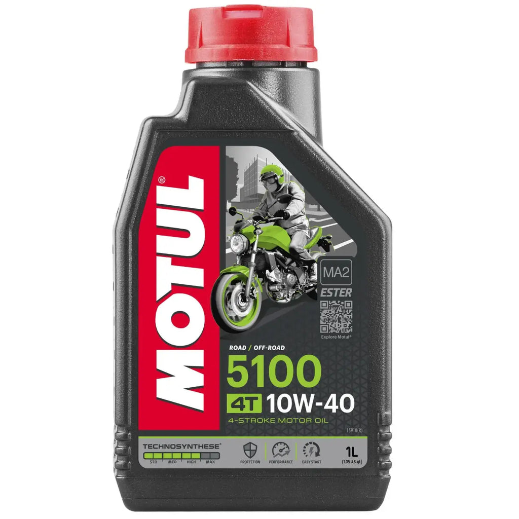 Huile moteur Motul 5100 10W-40 Technosynthese Ester (1L) - 104066