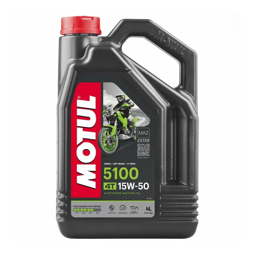 Huile moteur Motul 5100 15W-50 Technosynthese Ester (4L) - 104083