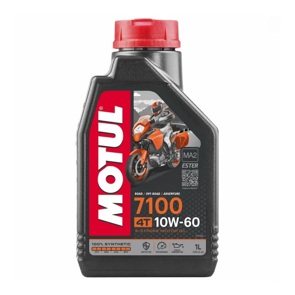 Huile moteur Motul 7100 10W-60 100% synthétique Ester (1L) - 104100