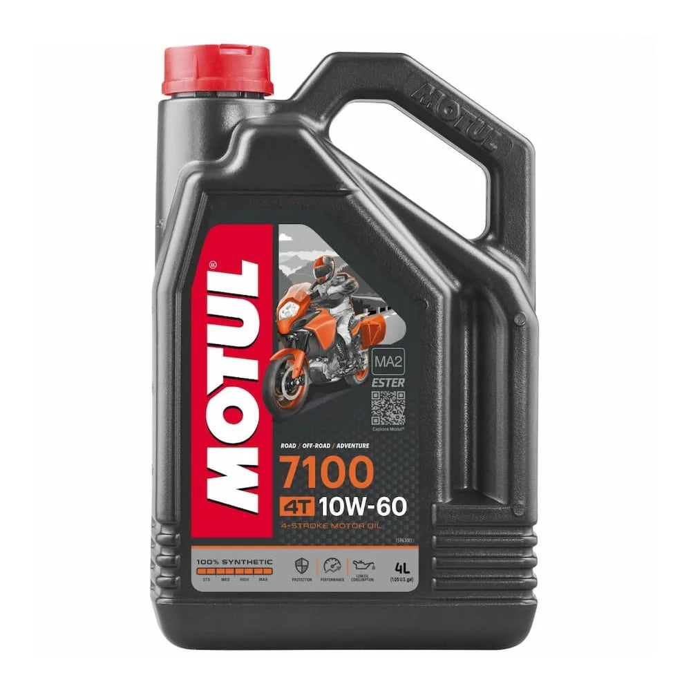 Huile moteur Motul 7100 10W-60 100% synthétique Ester (4L) - 104101