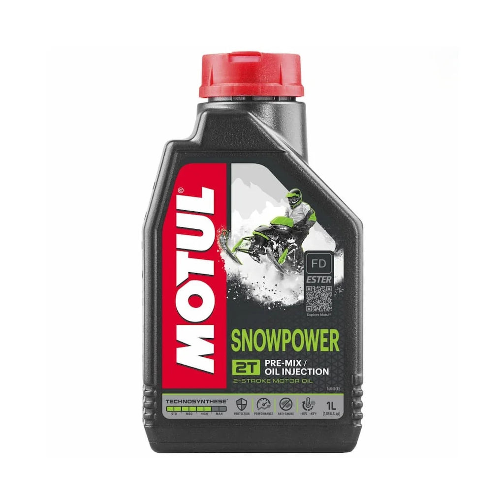 Huile moteur Motul Snowpower 2T Technosynthese Ester (1L) - 105887