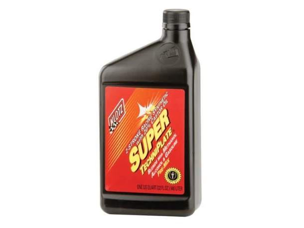 Contains 80% Original TechniPlate synthetic lubricant and 20% BeNOL Racing Castor lubricant
Improves throttle response
Extreme film strength protects engine parts from metal-to-metal contact
Clean Burn for low smoke and helps prevent plug fouling
Identifiable Klotz red color...Smells like Klotz
Blends with methanol, ethanol, nitromethane, gasoline and E-85 (recommended mix ratio 16-50:1)
Pre-mix only - not intended for oil injection
Provides superior film strength 