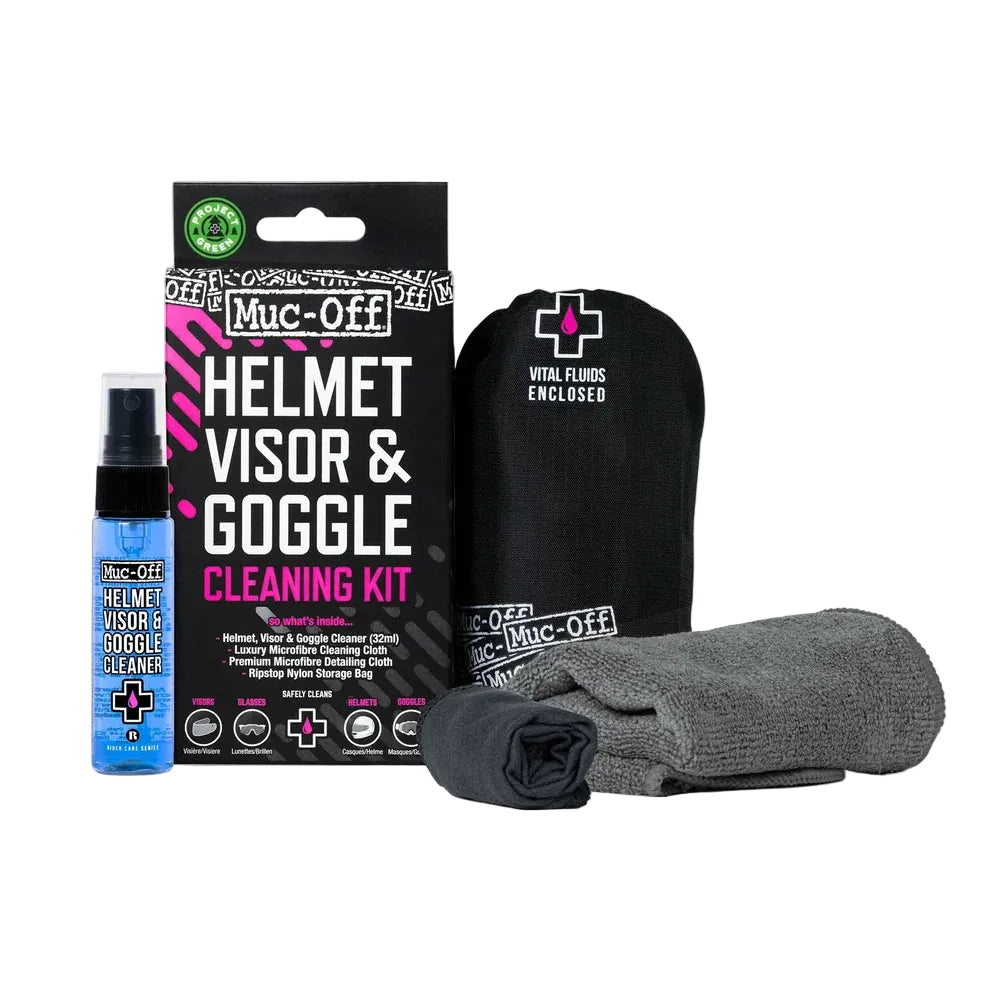 Muc-Off Helmet Visor And Google Cleaning Kit
