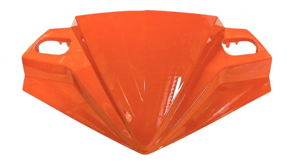 [9] DEVANT DE TABLEAU DE BORD ORANGE SOF3-2-1 (SCOOTTERRE OEM)