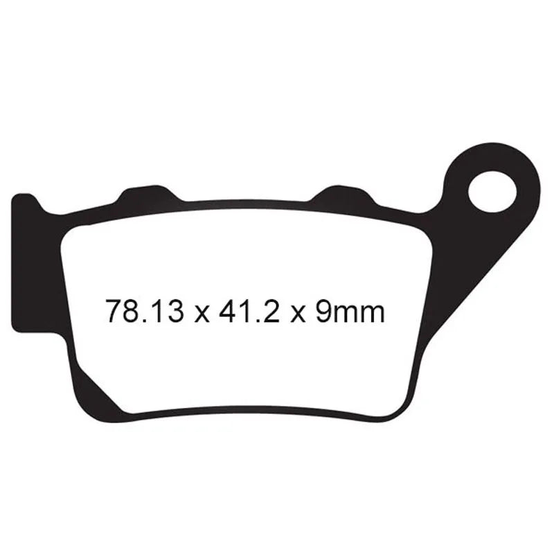 Plaquettes de frein EBC Brakes série FA213 arrière (Yamaha BWS 125)  - FA213