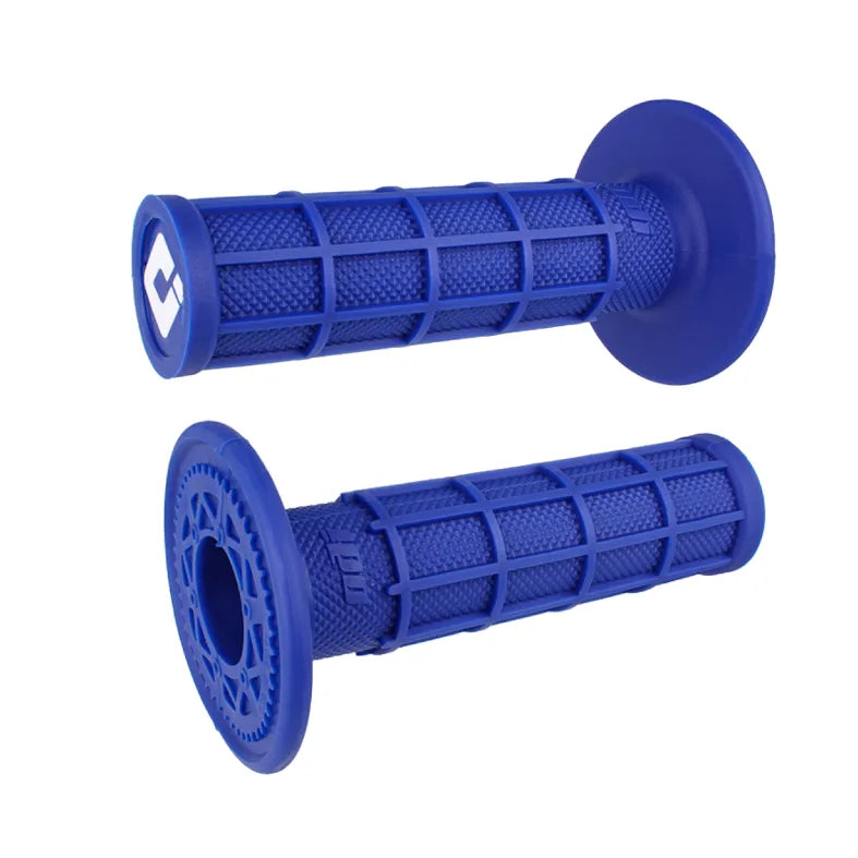 Poignées ODI Ruffian Full-Waffle MX 1-Ply - BLEU