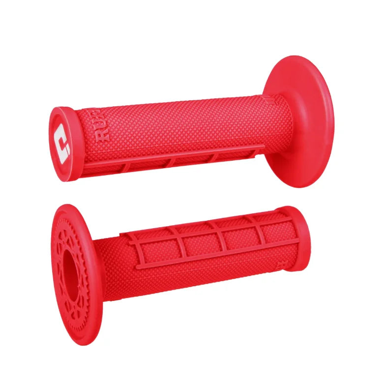 Poignées ODI Ruffian Half-Waffle MX 1-Ply - ROUGE