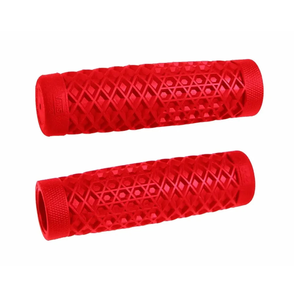 Poignées ODI Vans/Cult V-Twin 1-Ply 7/8" - ROUGE