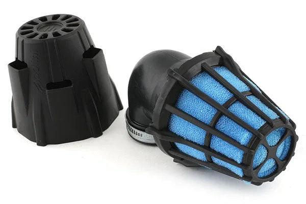 Polini Air Filter 90° 48mm - Filtre à air Polini 90° 48mm - Black : 203.0098