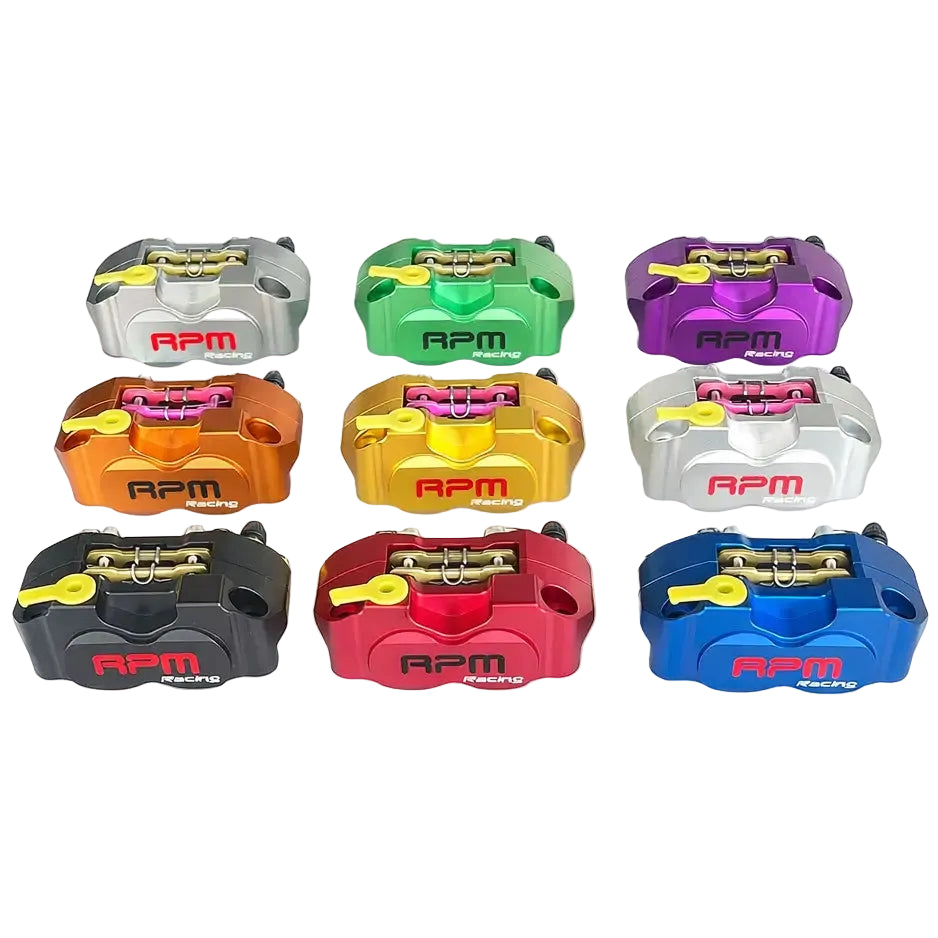 RPM Brake Caliper CNC (4 Pistons) - Étrier de frein RPM CNC (4 pistons) - SI-RPM01 / SI-RPM02 / SI-RPM03 / SI-RPM05 / SI-RPM06 / SI-RPM07 / SI-RPM08