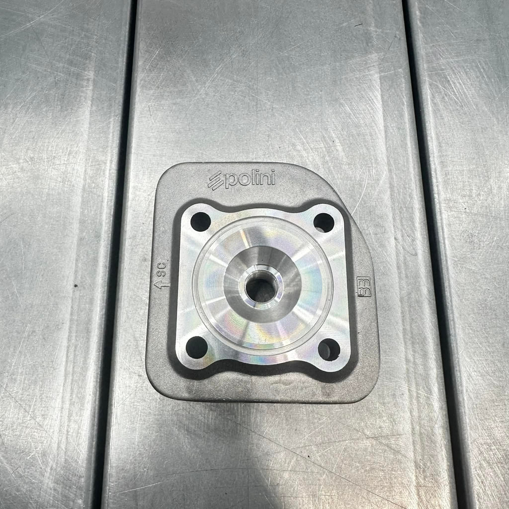 Cylinder Head AC Polini Sport Fonte 70cc 10mm Minarelli Horizontal (NEUVE)
