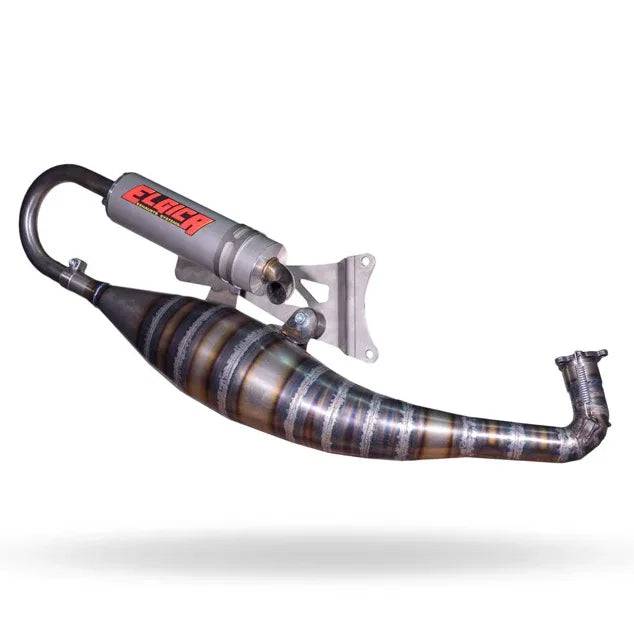 Exhaust Elgica Silver Stage6 R/T 70cc Minarelli Horizontal