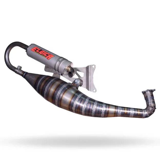 Exhaust Elgica Silver Stage6 R/T 95cc Minarelli Horizontal