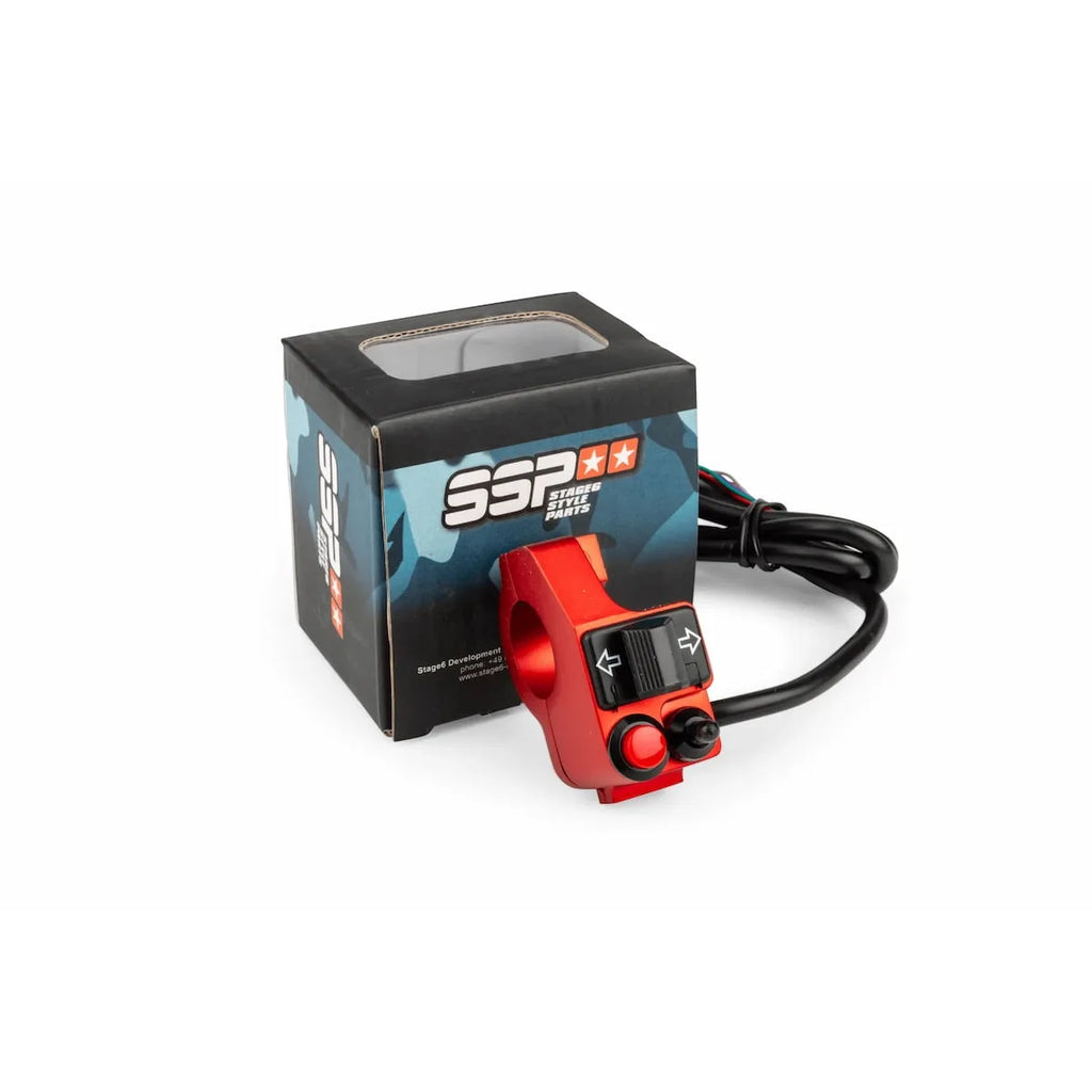 【変更しました】TRIAL BS-3S Stage Input Selector Stage6 SSP Handlebar Switch – Multiple Colors – Scooter and
