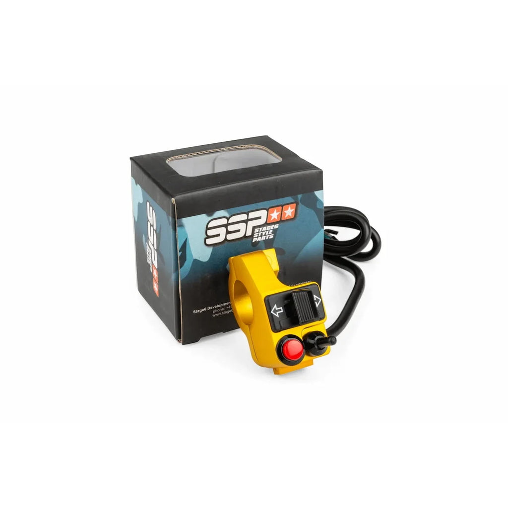 【変更しました】TRIAL BS-3S Stage Input Selector Stage6 SSP Handlebar Switch – Multiple Colors – Scooter and