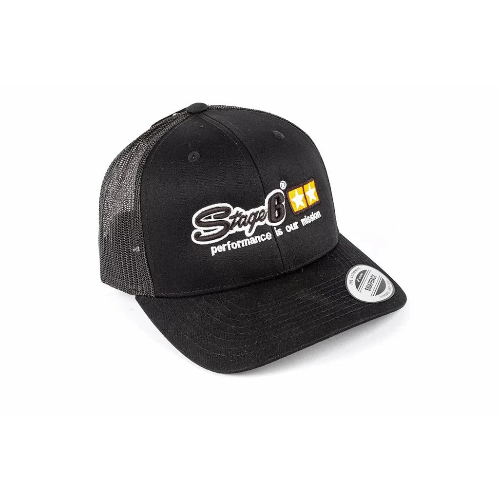 Stage6 Trucker Cap Black - CAPS6BK/TR