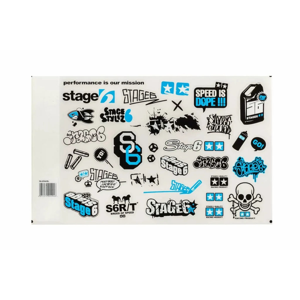 Sticker Set Stage6 A4 - S6-0504/BL