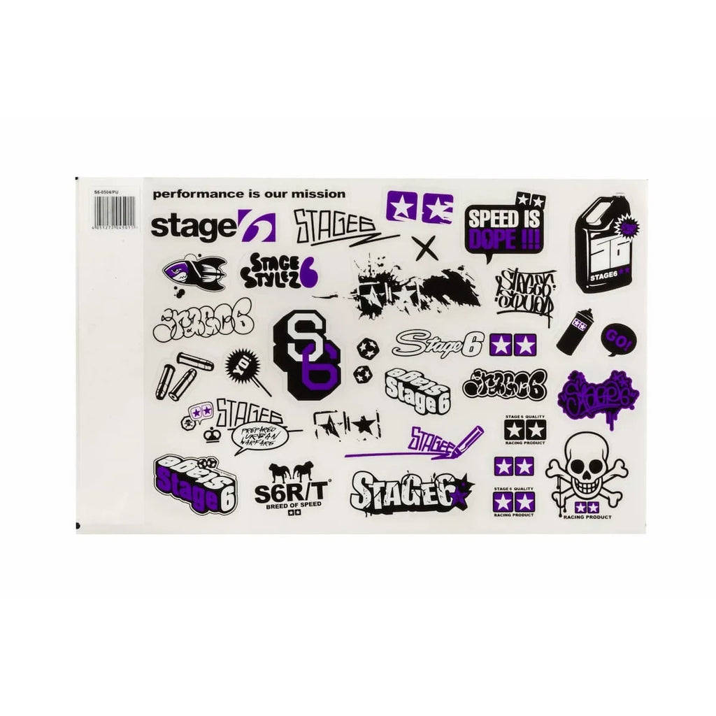Sticker Set Stage6 A4 - S6-0504/PU