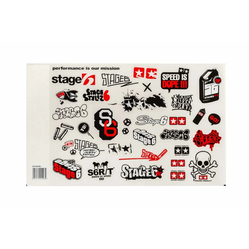 Sticker Set Stage6 A4 - S6-0504/RE
