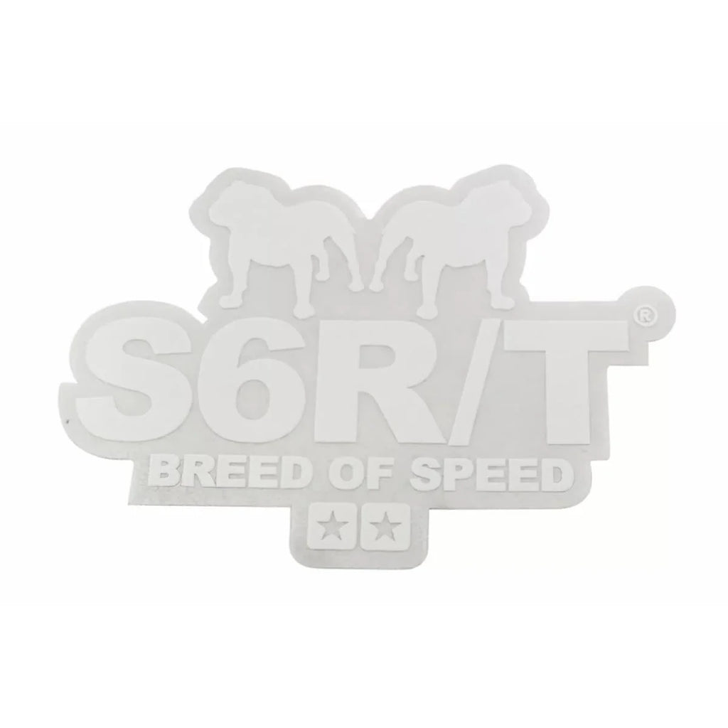 Sticker Stage6 R/T Breed Of Speed White (231x165mm) - S6-0530/W