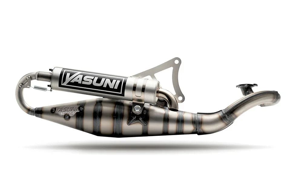 Exhaust Yasuni C10 Minarelli Horizontal - Pot d'échappement Yasuni C10 Minarelli horizontal - TUB317-1