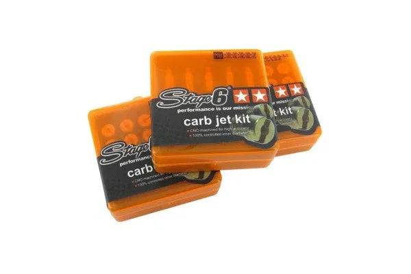 Main Jet Kit Stage6 PWK (10 pcs) - Kit gicleur principal Stage6 PWK (10 pièces) - 100 - 122 : S6-28KH-001 / 125 - 148 : S6-28KH-002 / 150 - 172 : S6-28KH-003 / 180 - 205 : S6-28KH-004