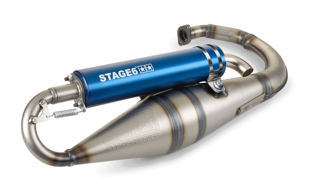 Exhaust Stage6 Pro Replica MKII Minarelli Vertical - Échappement Stage6 Pro Réplique MKII Minarelli Vertical - S6-9116804/BL