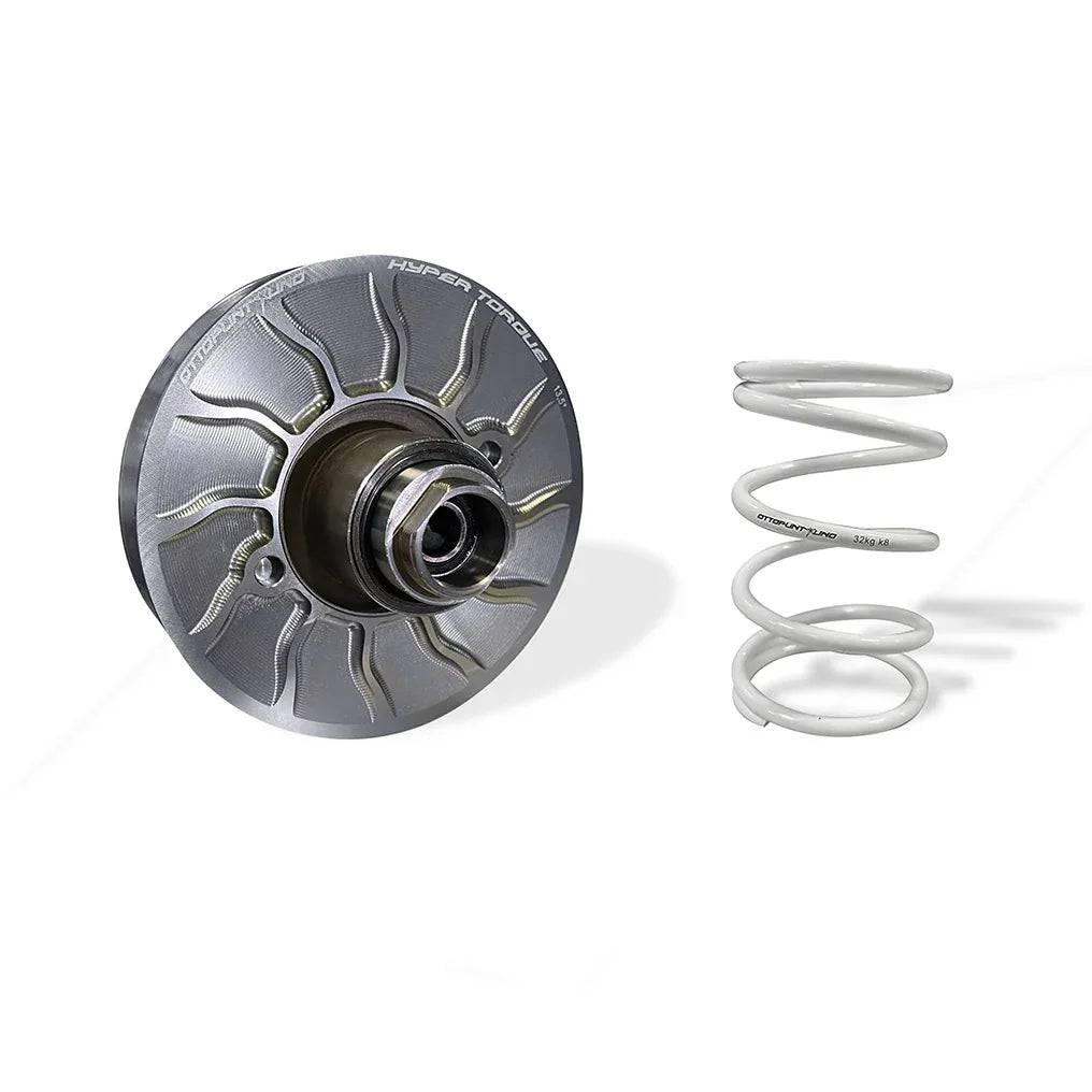 Piaggio Hyper Torque 134mm 13° Ergal CNC Torque Drive + White Spring 3 ...